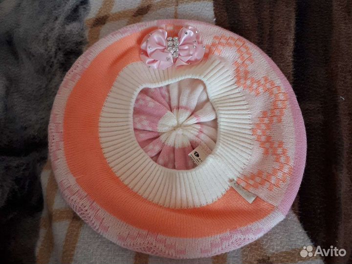 Шапка,берет для девочки