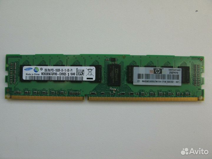 Оперативная память Samsung DDR,DDR2 и PC3