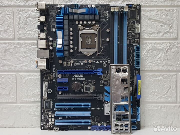 Плата s1156 asus P7P55D (Intel P55)(DDR3)(б/у)