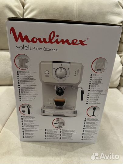 Кофеварка рожковая Moulinex XP330A10 новая