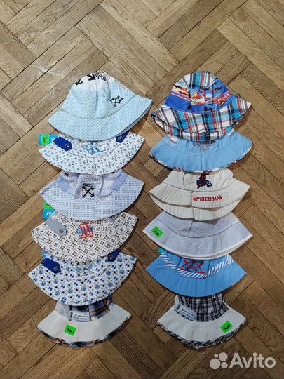 Летние головные уборы на (м/д) новые
