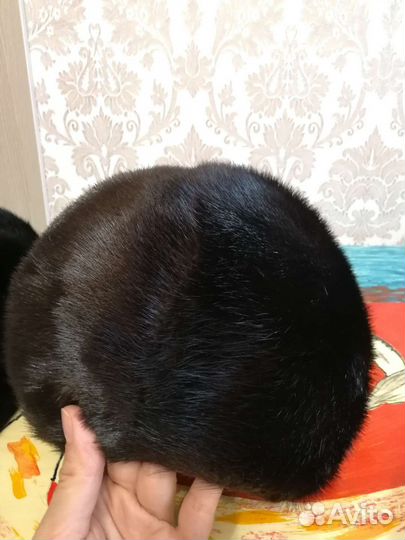 Берет норковый 58 размер