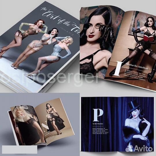 Dita Von Teese - Книга + CD + Автограф