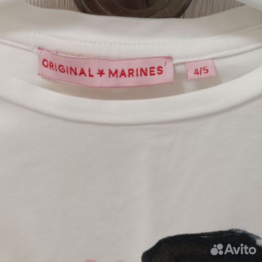 Лонгслив для девочки original Marines