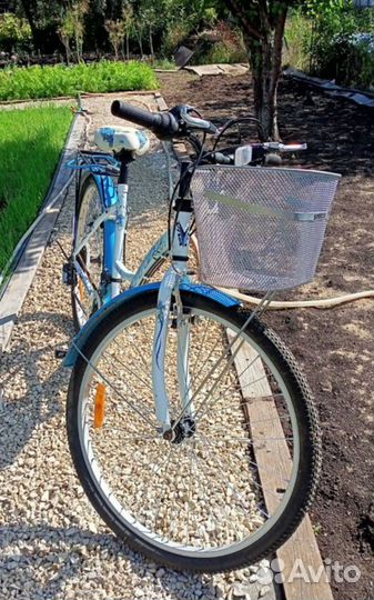 Велосипед женский,взрослый,до180см и до110кг