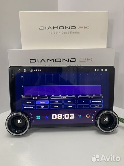 Магнитола Diamond 2k 4/64гб 10.36дюймов