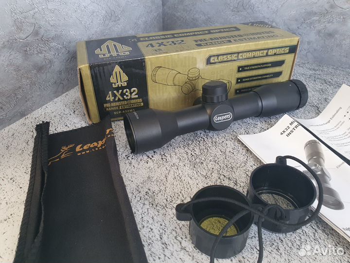 Прицел Leapers UTG 4х32 Mini SCP-432M1