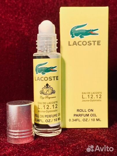 Духи Eau de Lacoste L.12.12 Yellow 10ml