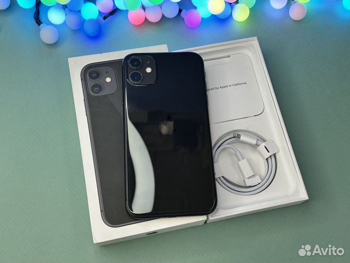 iPhone 11 64Gb родной акб 1 физ сим + eSim