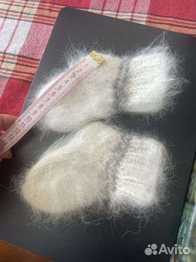 Носочки пуховые детские