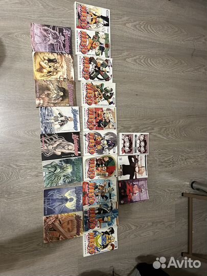 Манга (Наруто, Клеймор)