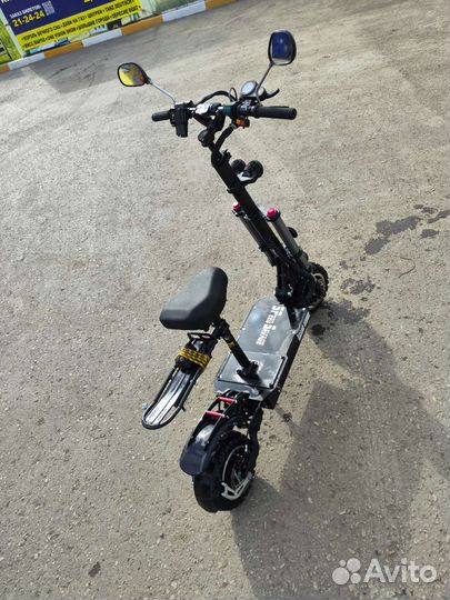 Электросамокат speed savage s11 60v40a6000вт-6кв.т