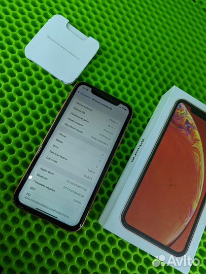 iPhone xr 128gb Coral