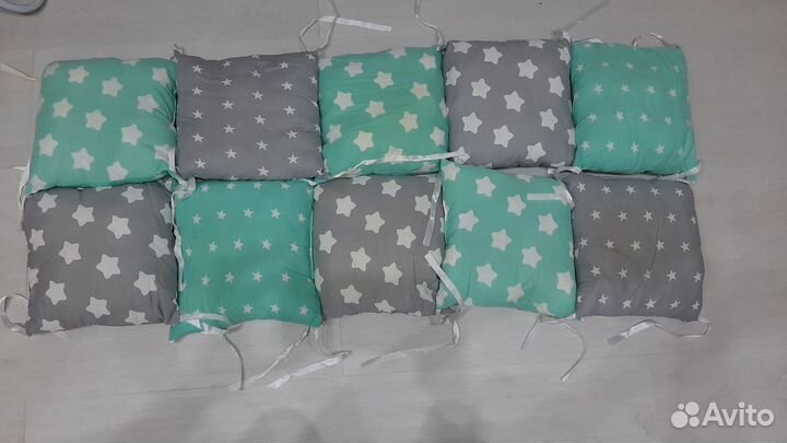 Бортики в детскую кроватку