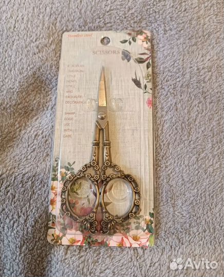 Ретро ножницы ажурные под винтаж