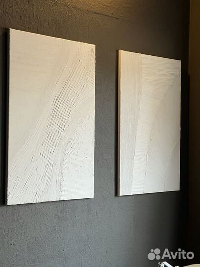 Картина интерьерная текстурная большая