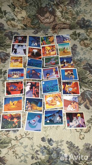 Наклейки для журнала Алладин Panini