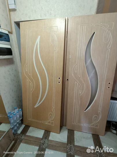 Дверь 700*2000 и двери 800*2000 нат.шпон с короб