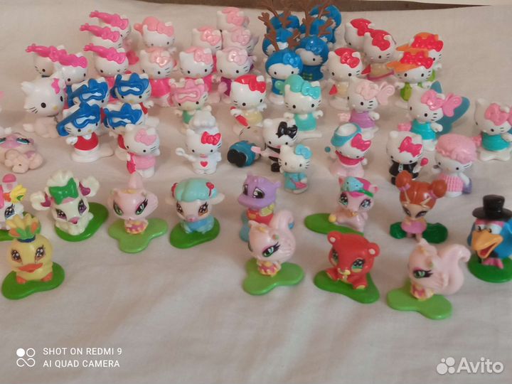 Принцессы,Хеллоу Китти, смурфики, животные