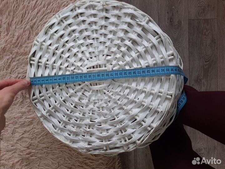 Корзина белая