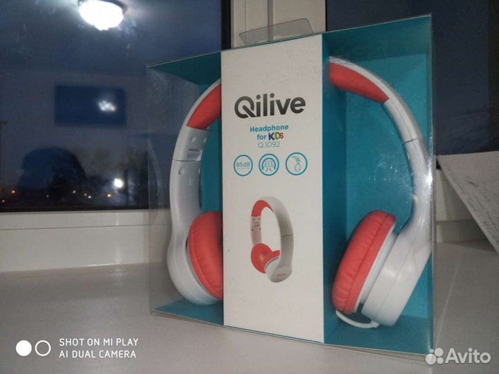 Новые детские наушники проводные