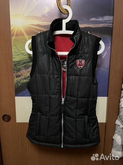 Кожаная жилетка