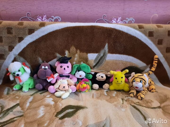 Мягкие игрушки разные