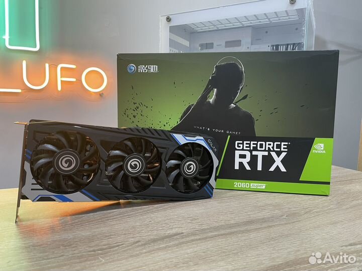 Видеокарта RTX 2060 super с коробкой