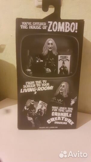 Neca Zombo monster фигурка Зомбо Мюнстер