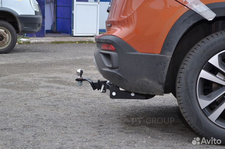 Фаркоп (тсу) квадрат, для Volkswagen Taos 2021