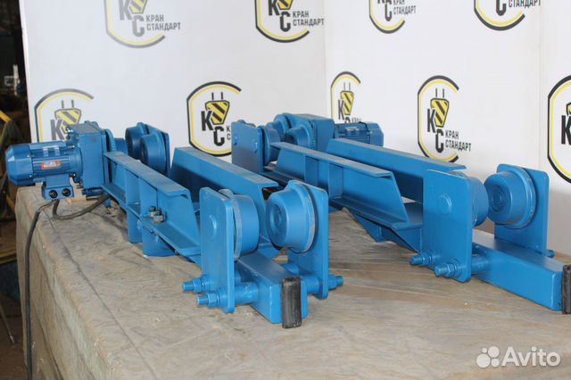 Концевые подвесные тележки 3,2т