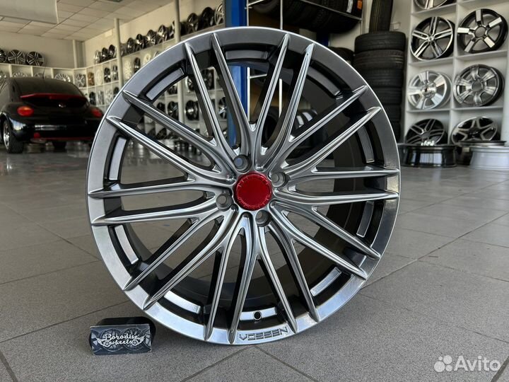 Диски литые Vossen 2516 4x100 r18 #1702 серые