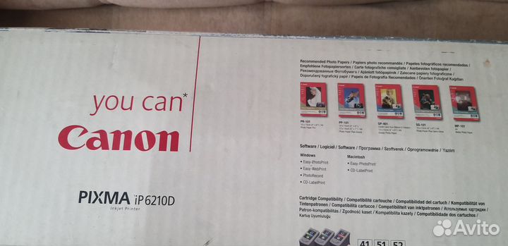 Принтер canon