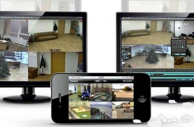 Комплект видеонаблюдения