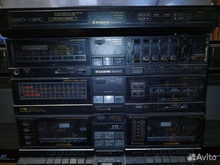 Музыкальный центр sanyo