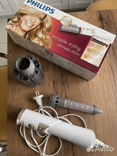 Фен щетка вращающаяся philips