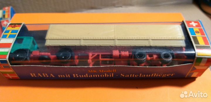 Модель авто 1/120 Man, Roman, Raba, полуприцеп, ко