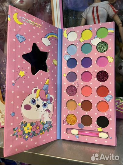 Палитра теней - детская косметика