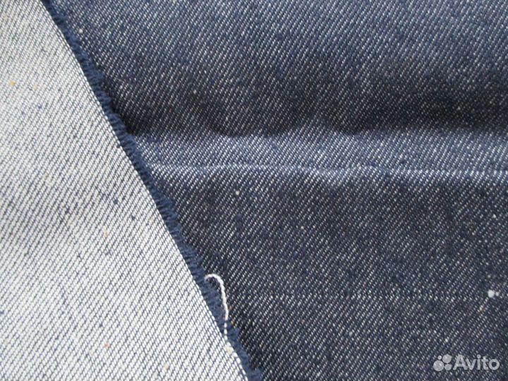 Ткань хлопок СССР джинсовая