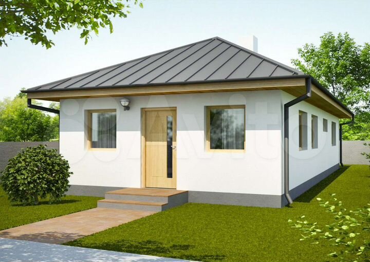 Дом 83 м² на участке 6 сот.