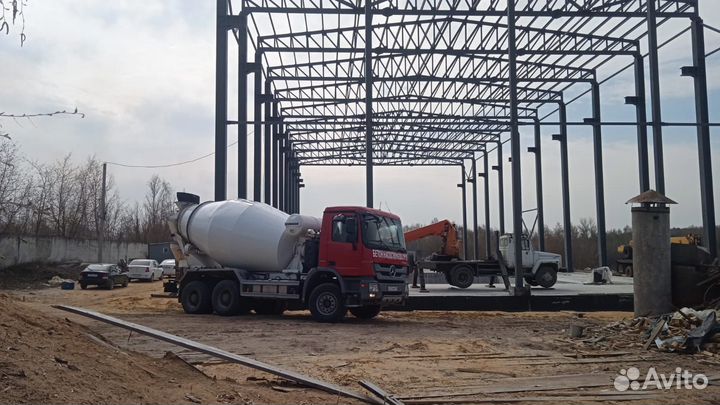Бетон, автобетононасос