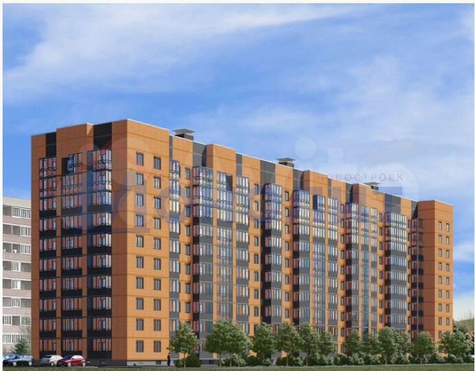 1-к. квартира, 49 м², 6/10 эт.