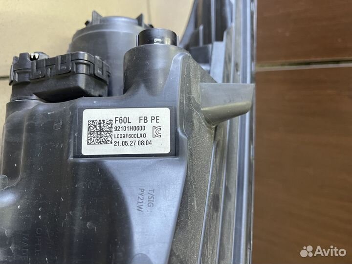 Фары KIA RIO 4 (IV) диодные и линза 2021