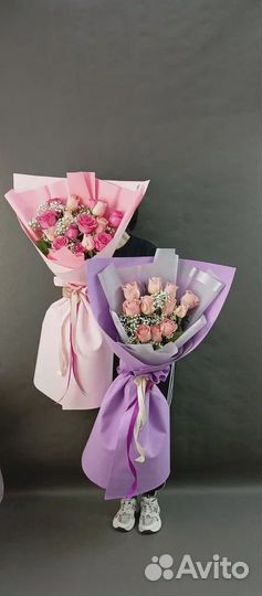 Букет гигант из роз