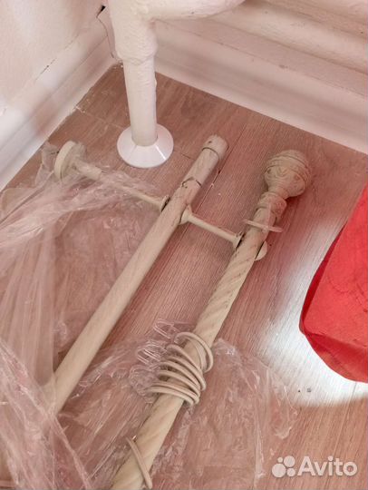 Карнизы для штор двухрядные бу