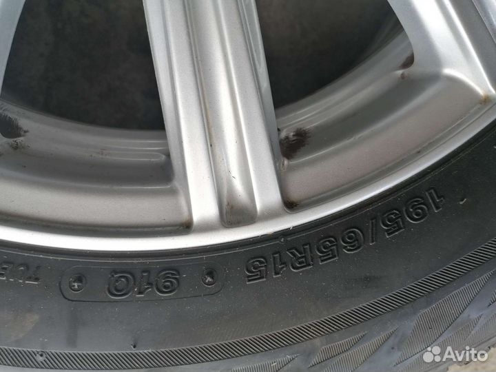 Комплект колес r15 (липучка)