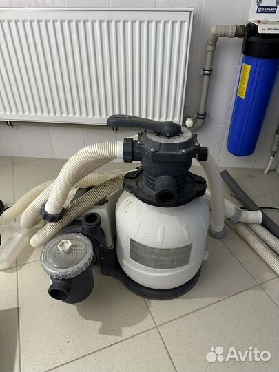 Каркасный бассейн прямоугольный бу