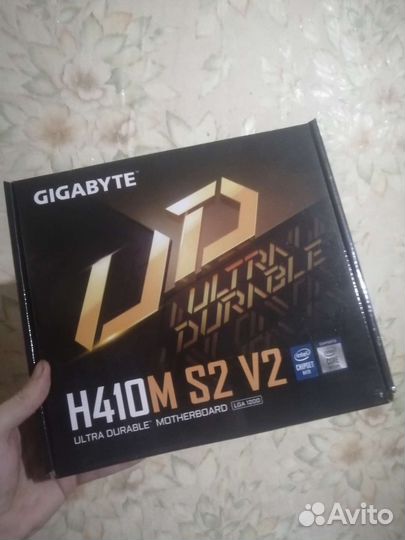 Материнская плата Gigabyte H410M S2 V2 LGA1200