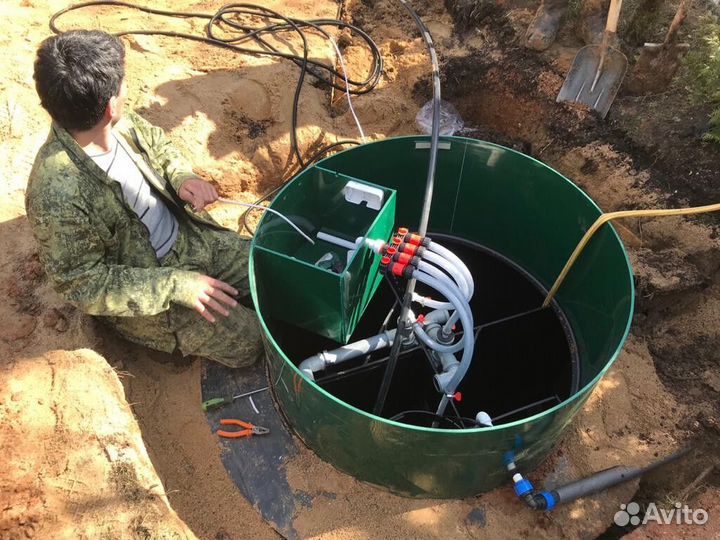 Септик для базы отдыха