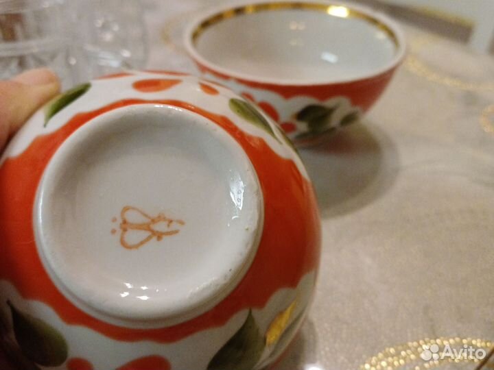 Пиалы СССР фарфор